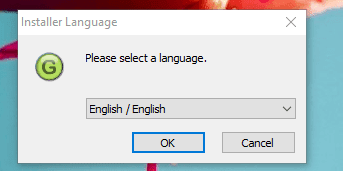 Select the language
